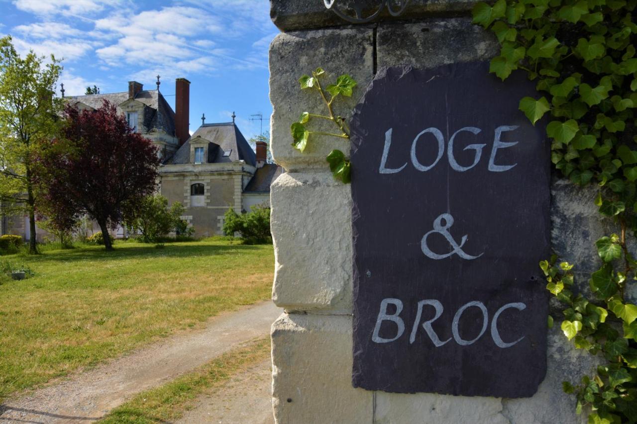 Bed and Breakfast Loge & Broc La Possonnière Exteriér fotografie